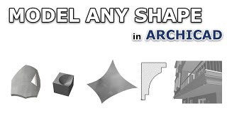 Model Any Shape in Archicad [upl. by Deyas]