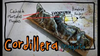 Cordillera de Papel maqueta [upl. by Janeczka]