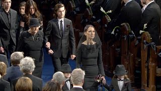 Final farewell Funeral for Rene Angelil in Montreal [upl. by Sorvats]