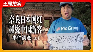 奈良日本网红碰瓷中国游客事件现场调查（上）｜王局拍案20241115 [upl. by Laoj]