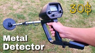 Best Metal Detector under 30  The Cheapest Metal Detector [upl. by Arihs960]