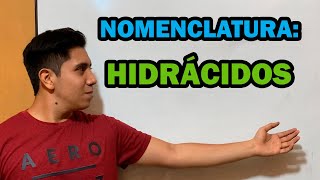 HIDRÁCIDOS Nomenclatura STOCK IUPAC Y TRADICIONAL [upl. by Anitsahs67]