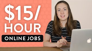 10 Online Jobs That Pay 15hr or More for Students in 2023 [upl. by Ahcsim179]