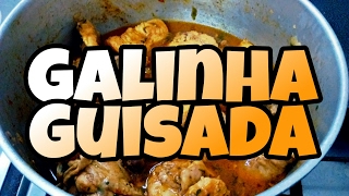 Receita Galinha Guisada  Suelem Oliveira [upl. by Arakawa970]