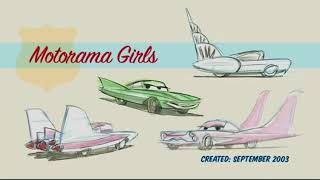 Cars Deleted Scenes 4 Motorama Girls Finale [upl. by Eidas671]