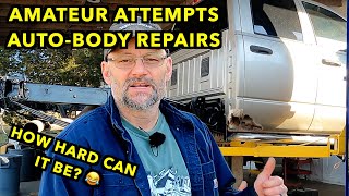 Dodge Ram Rust Repair Rocker Panel amp Cab Corner Ram Rescue Part 2 [upl. by Kauppi]