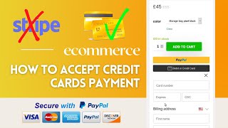 How to Accept Credit Card Payments without Stripe  WordPress Ecommerce [upl. by Donadee211]