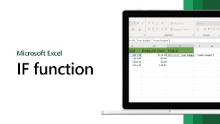 How to use the IF function in Microsoft Excel [upl. by Arrahs]