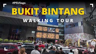 KUALA LUMPUR Malaysia  Walking Tour  Bukit Bintang City Center  Jalan Alor [upl. by Eniawed]