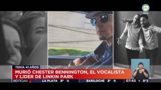 Se suicidó Chester Bennington vocalista de Linkin Park  TVPúblicaNoticias [upl. by Kreiner439]