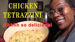 Chicken Tetrazzini  Extra Cheesy [upl. by Lantha]