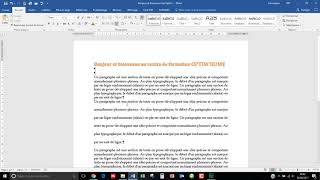 Logiciel Word  Comment gérer les interlignes et les espacements entre les paragraphes [upl. by Fatimah]