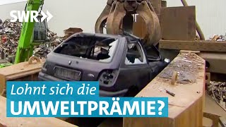 Ökologisch sinnvoll Moderne Dieselautos in der Schrottpresse [upl. by Nivlen]