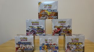 Opening 6 Pokemon booster boxes [upl. by Pengelly]