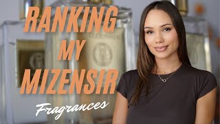 My FAVORITE Mizensir Perfumes Ranked [upl. by Etna]