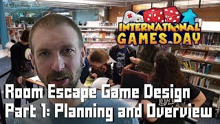 Making an Escape Room Game  1 Planning and Design [upl. by Obel839]