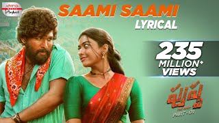 Saami Saami Full Song Telugu  Pushpa  Allu Arjun Rashmika  DSP  Mounika Yadav  Sukumar [upl. by Leontyne]