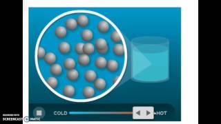 Particle movement and temperature [upl. by Yrojram743]