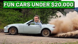 Here Are My 10 Favorite Cool Cars for Under 20000 [upl. by Suravat]