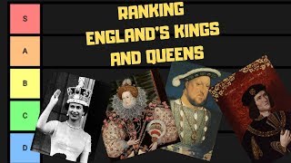 Englands Kings and Queens Ranked  TIER LIST [upl. by Nylyoj]