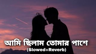 Ami Chilam Tomar Pashe  Bangla  SlowedReverb [upl. by Aratehs]