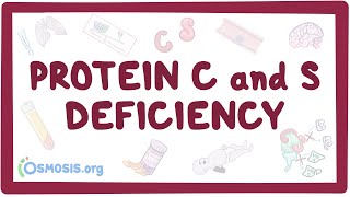 Protein C and S deficiency  causes symptoms diagnosis treatment pathology [upl. by Krebs605]