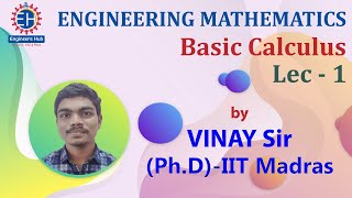 Engineering Mathematics  GATE amp ESE  Basic Calculus  Lec  01 [upl. by Noah120]