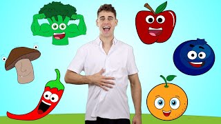 Fruits and Vegetables  Listen and Repeat English Fruit Names [upl. by Malissia]