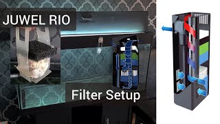 Best JUWEL Bioflow Filter Biomedia M L RIOVISION Aquarium Fish Tank setup [upl. by Hal685]