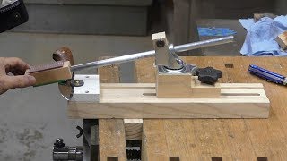 Make a knife sharpening jig [upl. by Ahsille978]