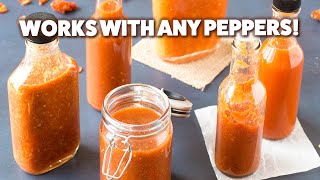 Louisiana Style Hot Sauce  How to Make Your Own [upl. by Lamoree]