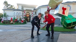 WE BROKE INTO THE TEAM 10 HOUSE JAKE PAUL CAUGHT US [upl. by Adella]