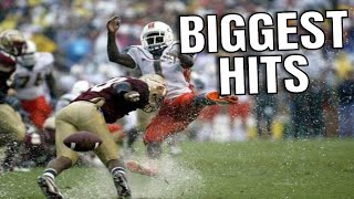 Biggest Hits in College Football History [upl. by Amak735]