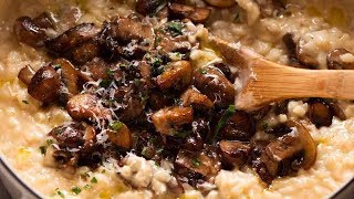 Mushroom Risotto [upl. by Nosrettap]