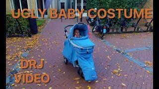 DIY Adult baby in a stroller illusion costume [upl. by Garrick823]