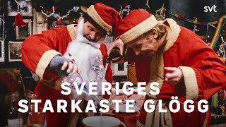 Sveriges starkaste glögg  Albert och Herbert firar jul  SVT [upl. by Justino]