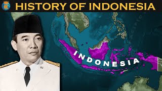 HISTORY OF INDONESIA in 12 Minutes [upl. by Ellehsad]