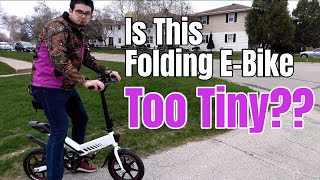 I Fixed Amazons Smallest EBike  Sailnovo Electric Bicycle [upl. by Nalym255]