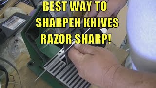 BEST WAY to Sharpen Any Knife RAZOR SHARP [upl. by Pelmas]