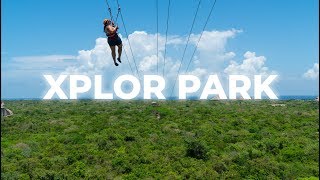 XPLOR PARK The Riviera Mayas most popular adventure park  Cancuncom [upl. by Seed]