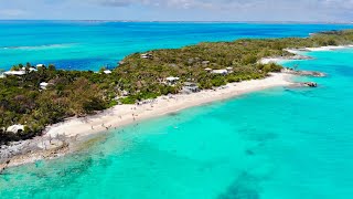 Rose Island Drone Tour  Sandy Toes  Nassau Excursion [upl. by Treva44]