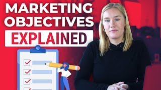 Marketing Objectives Explained  10 Examples [upl. by England]