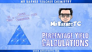 Calculating the Percentage Yield  GCSE Separate Science [upl. by Silma]