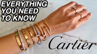 WATCH THIS BEFORE BUYING CARTIER  Big Cartier COMPARISON  REVIEW  LOVE amp JUSTE UN CLOU UNBOXING [upl. by Roice606]