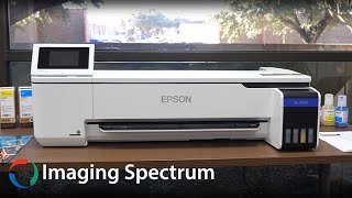 Epson F570 24quot DyeSublimation Printer [upl. by Ahsayn]