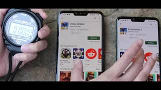 5G vs 4G  PUBG  Download speed test  5G vs 4gG phones comparison [upl. by Aihseyt]