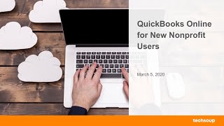 QuickBooks Online for New Nonprofit Users [upl. by Suilenrac]