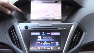 2015 Acura AcuraLink Navigation and Infotainment System Review [upl. by Britta752]