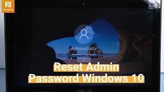 How to Reset Administrator Password Windows 10 [upl. by Gnuhn]