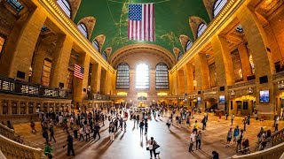 Walking Tour of Grand Central Terminal — New York City 【4K】🇺🇸 [upl. by Anival]